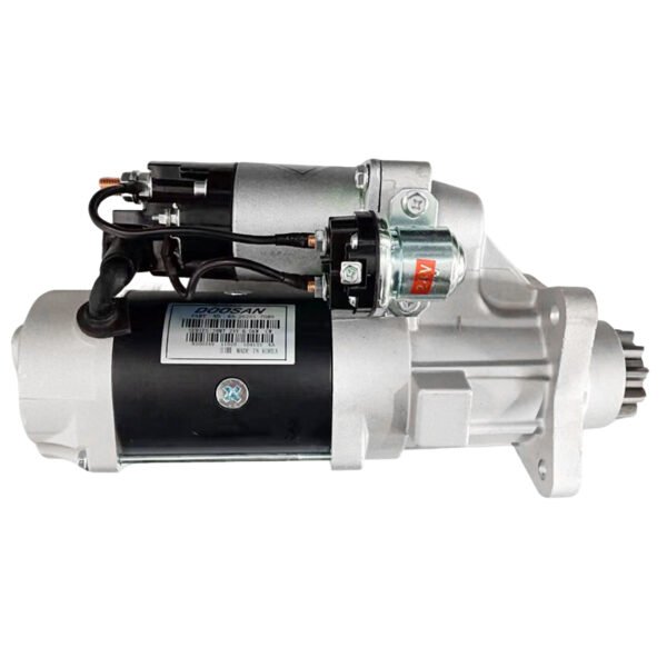 24V 11T Starter for Doosan Daewoo Excavator DH215-9 DH300-7 DE08L DELCO 38MT 65.26201-7070 Aftermarket Part