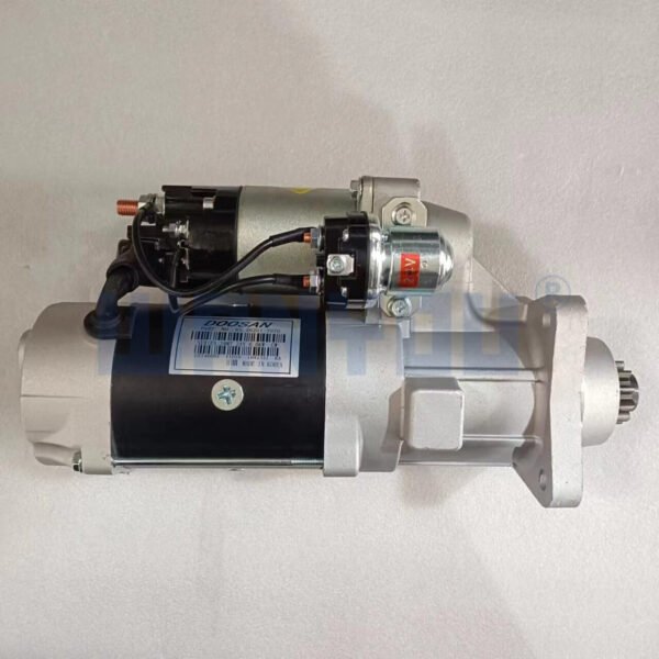 24V 11T Starter for Doosan Daewoo Excavator DH215-9 DH300-7 DE08L DELCO 38MT 65.26201-7070 Aftermarket Part