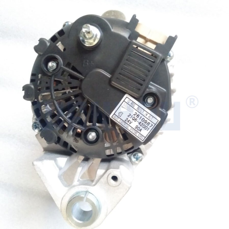 NEW Alternator Hyundai excavator R215-9VS 6BT5.9T Engine 2610987 21Q6-42000 26Q642001 2106-42002 21Q6-42001 - Image 4