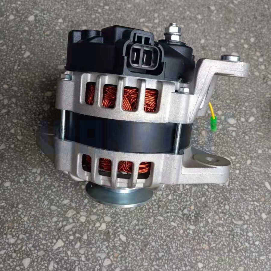 24V 80A Alternator Compatible With Yanmar 129E20-77200 2616028 529E20-77200 600136 A000261602 2620447 21Q6-42600 Brand: VPLYNWQKZ - Image 2