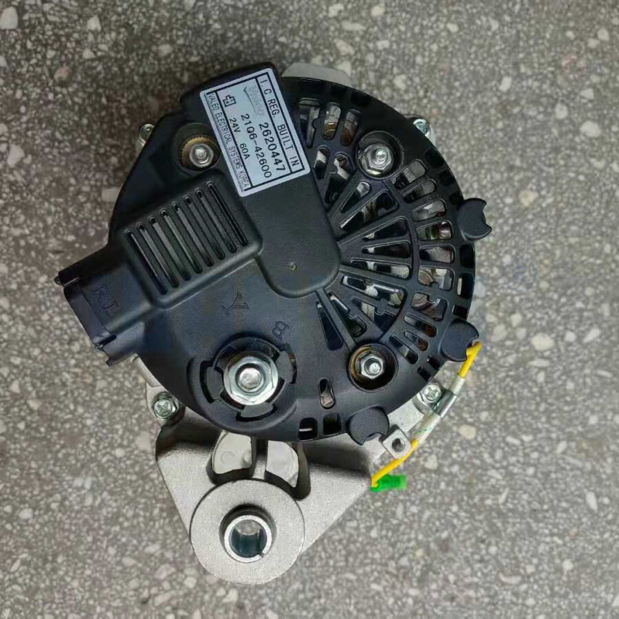 24V 80A Alternator Compatible With Yanmar 129E20-77200 2616028 529E20-77200 600136 A000261602 2620447 21Q6-42600 Brand: VPLYNWQKZ - Image 5