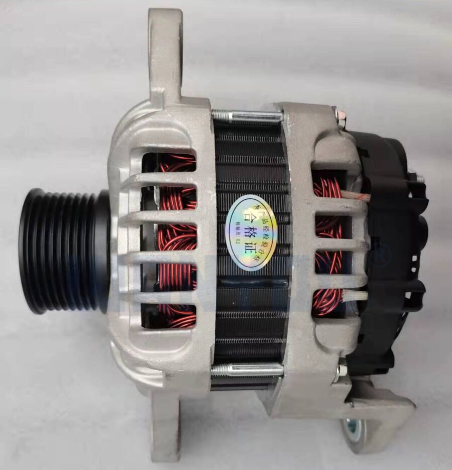 Hyundai series truck generator 24V 90A 21Q6-42501Crawler Excavator Parts Alternator 21Q6-41000 21Q6-42501 For R140LC-7 R250LC7