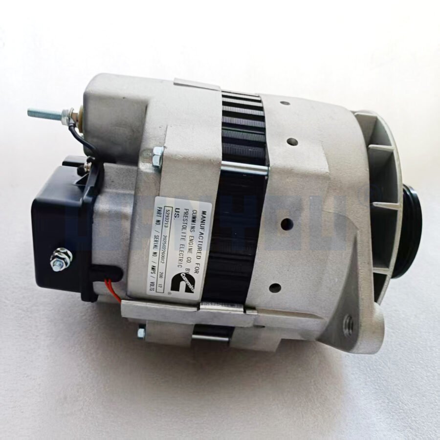 24V 140A Alternator Replacing 3975140 2020210081 3646916 4100763 4372403 5293213 115386 ALP3314RB ALP3314WA ALP9314WA For CUMMINS Engines B, C, K, L 10.0L/14.0L Engine