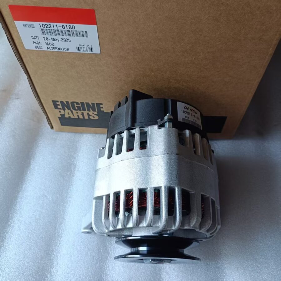 12V 65A NEW Alternator for Mini Excavators E301.5E2 C2.2 Perkins Engine 3943492 2871A306 replacement parts - Image 2