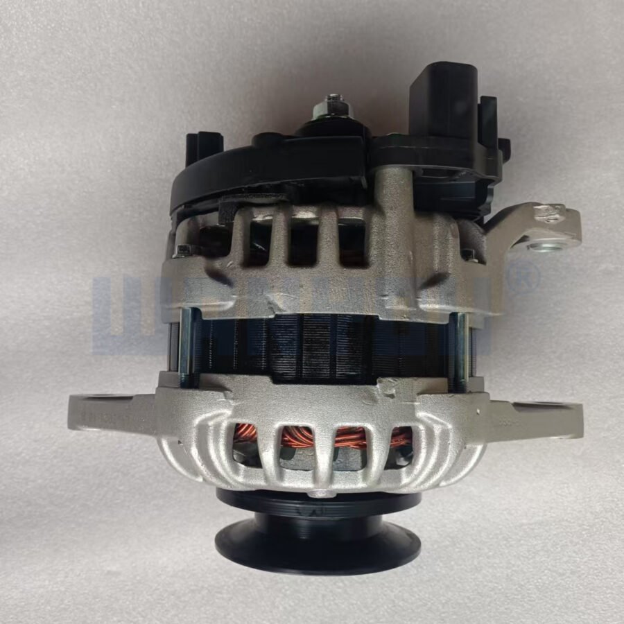 12V 80A NEW alternator for DOOSEN Excavator DX60-7 Yanmar 4TNV98 129908-77210 BOSCH F000BL0116 aftermarket part - Image 2