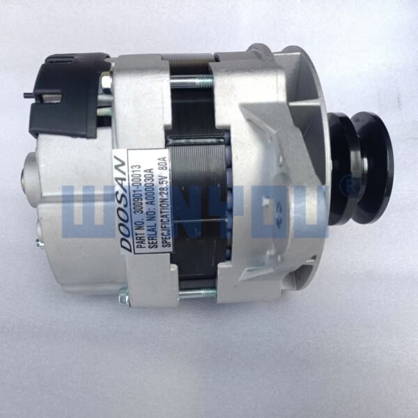 Supply Doosan excavator loader 28V 50A AC generator 300901-00013