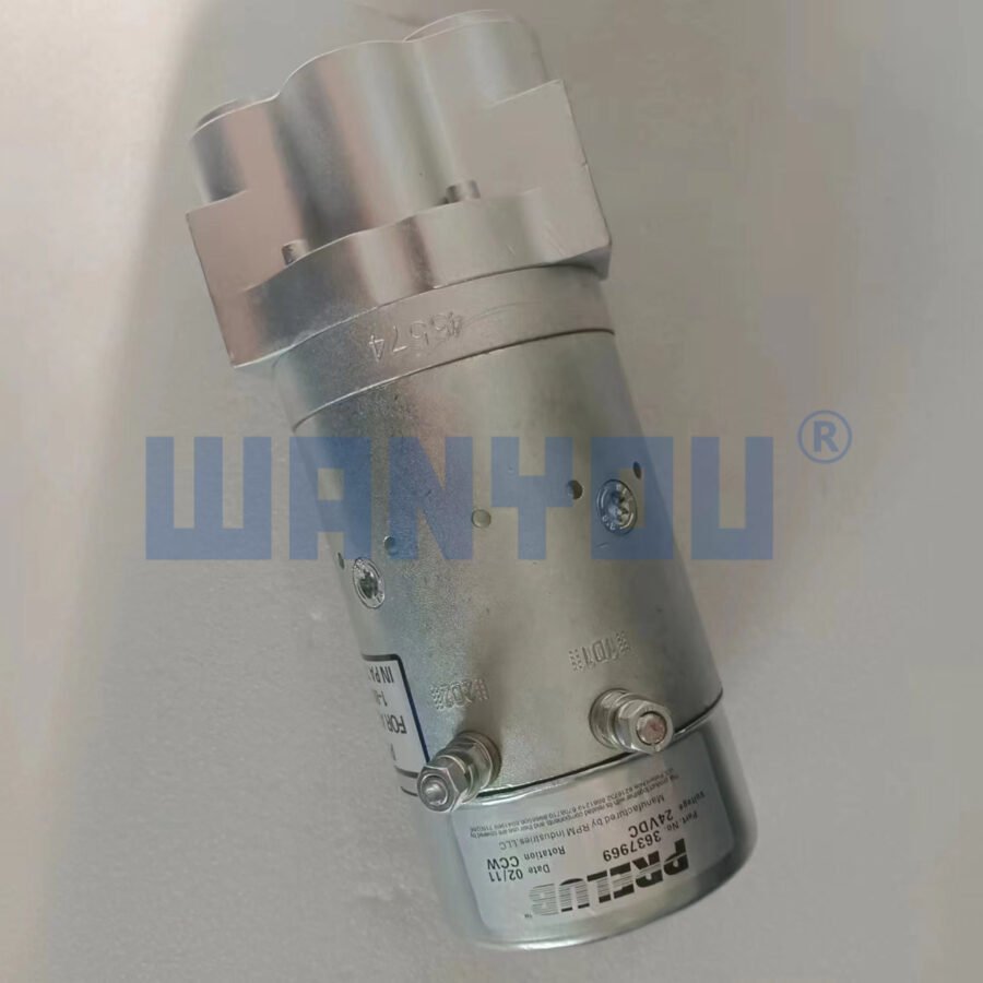 Cummins QSK60 engine 3637969 pre-lubrication oil pump starter motor - Image 2
