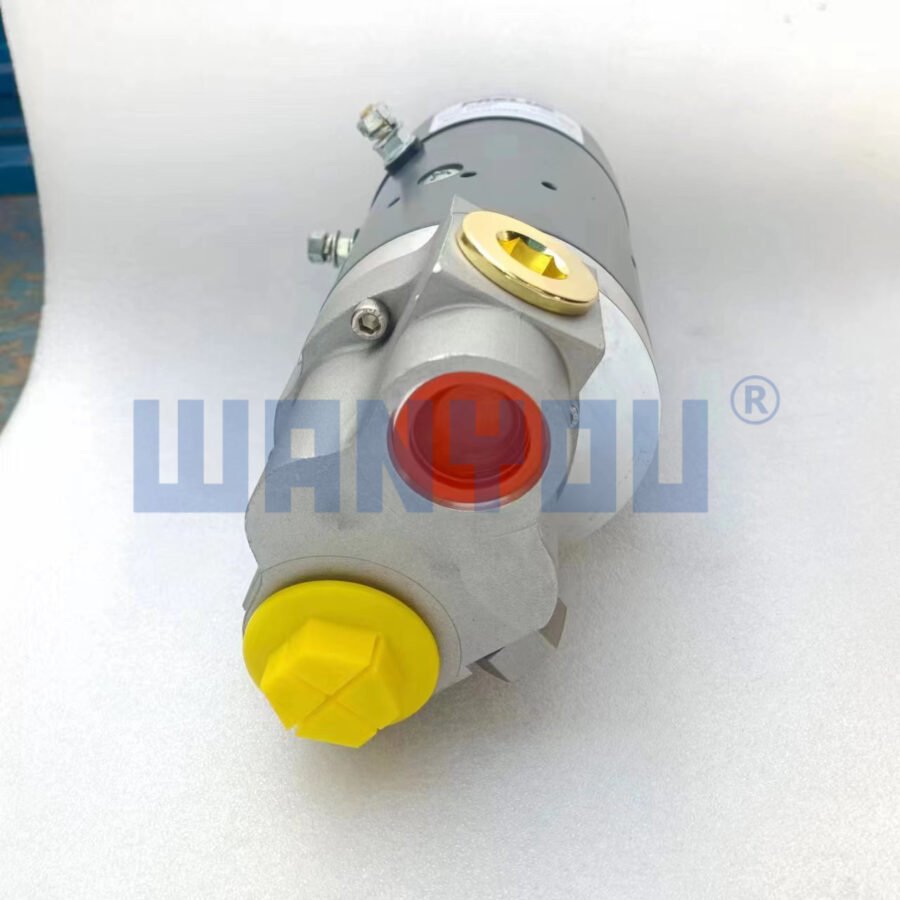 Cummins QSK60 engine 3637969 pre-lubrication oil pump starter motor - Image 3