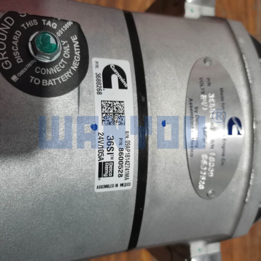 36si Cummin Alternator 24V 105A 3688268 8600528 Decremy 36SI Series Charger 3688268 3686067 8600528 - Image 2