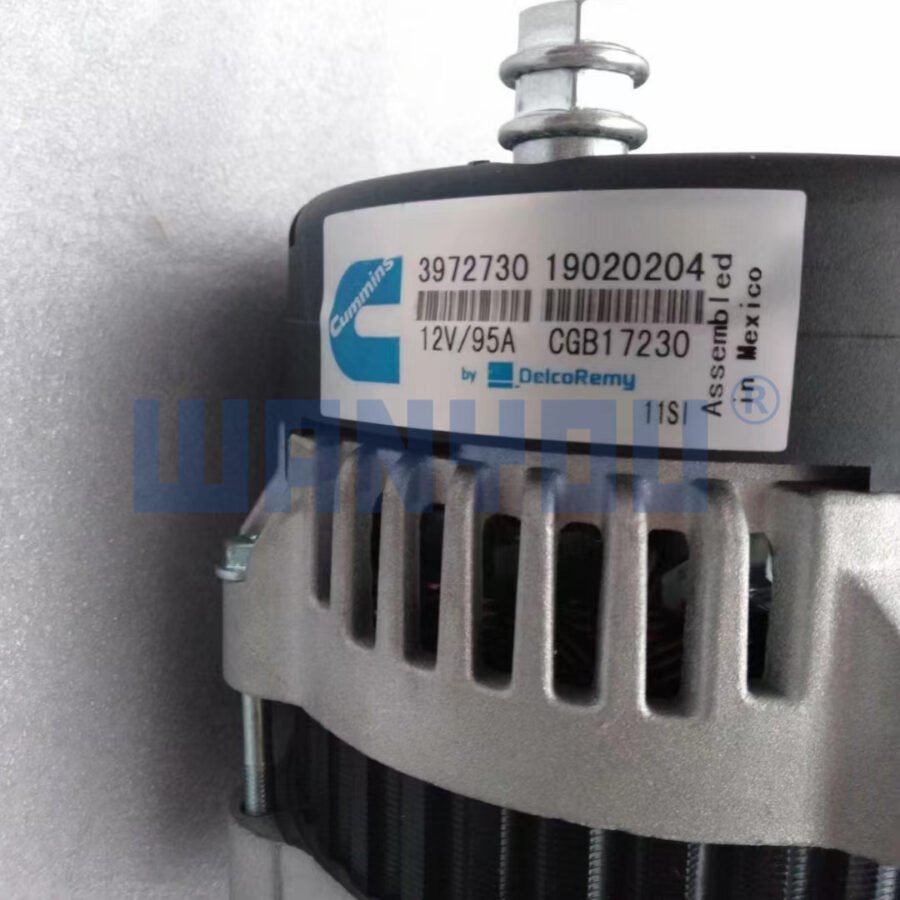 12V,95A,84230294,87038475,3972730,87038475,87042117,19020208,8600000,8600030,8600086,8721N,Alternator Cummins Generator - Image 2