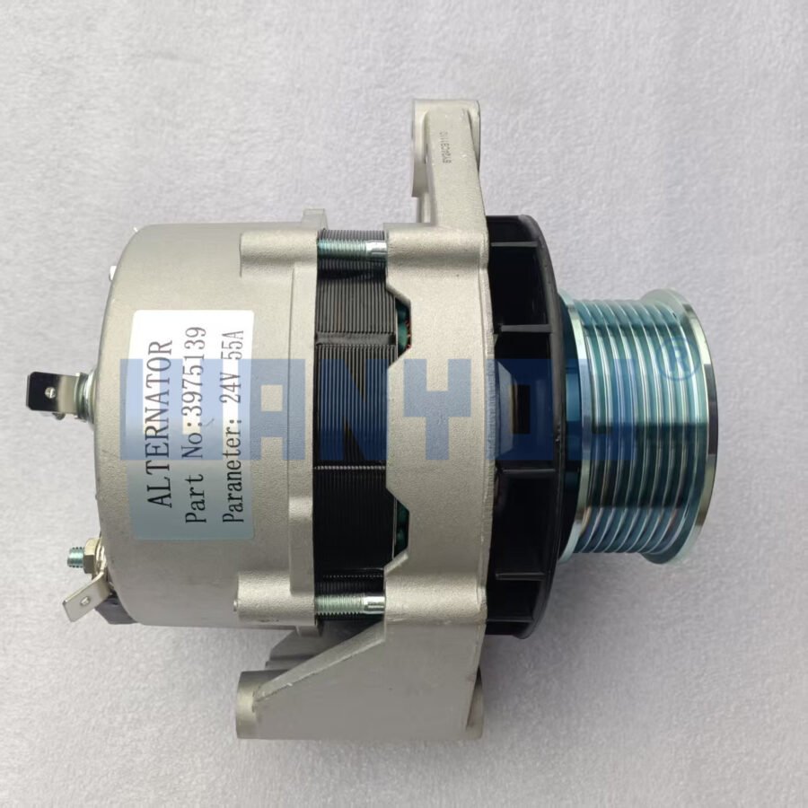 Suitable for Cummins 4BT 6BT 3975139 alternator 24V 55A - Image 2