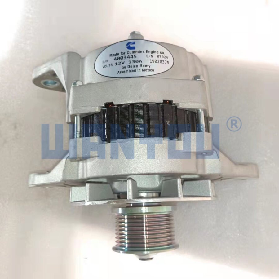 12V Alternator 4003445 for Cummins 6C8.3 ISM11 QSM11 Engine Delco Reny 22SI alternator 12V 130A