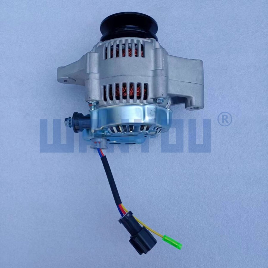 12V 60A Denso Alternator 101211-2941 AND0528 12771 290-502 600-861-1611 101211-2941 C6008611611 4982229 101211-2940 700723602 721/150865 146-06117 90-29-5469N 90-29-5524 Compatible With Komatsu Wheel - Image 2