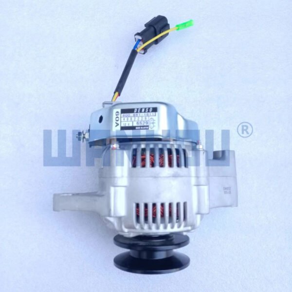 12V 60A Denso Alternator 101211-2941 AND0528 12771 290-502 600-861-1611 101211-2941 C6008611611 4982229 101211-2940 700723602 721/150865 146-06117 90-29-5469N 90-29-5524 Compatible With Komatsu Wheel