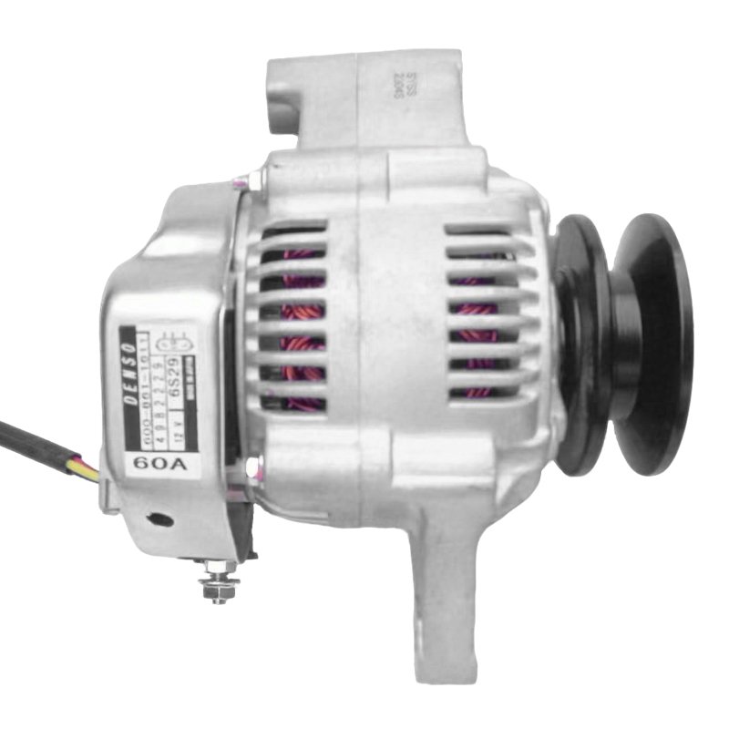 12V 60A Denso Alternator 101211-2941 AND0528 12771 290-502 600-861-1611 101211-2941 C6008611611 4982229 101211-2940 700723602 721/150865 146-06117 90-29-5469N 90-29-5524 Compatible With Komatsu Wheel