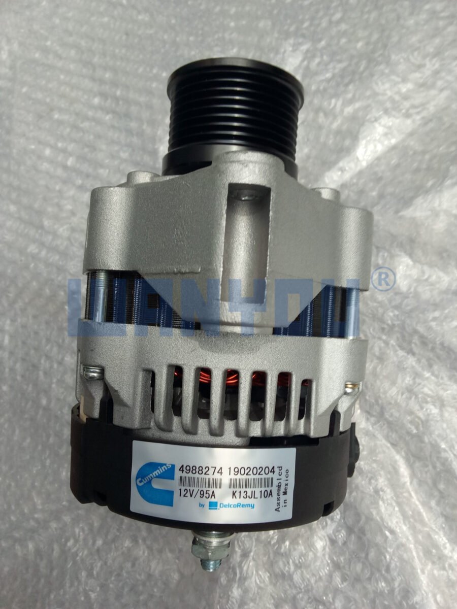 4988274,5293586,19020204,8600030,UD90772A,4007486,4988274,5293586,19020204,8600030,12V,95A,Alternator Cummins Generator