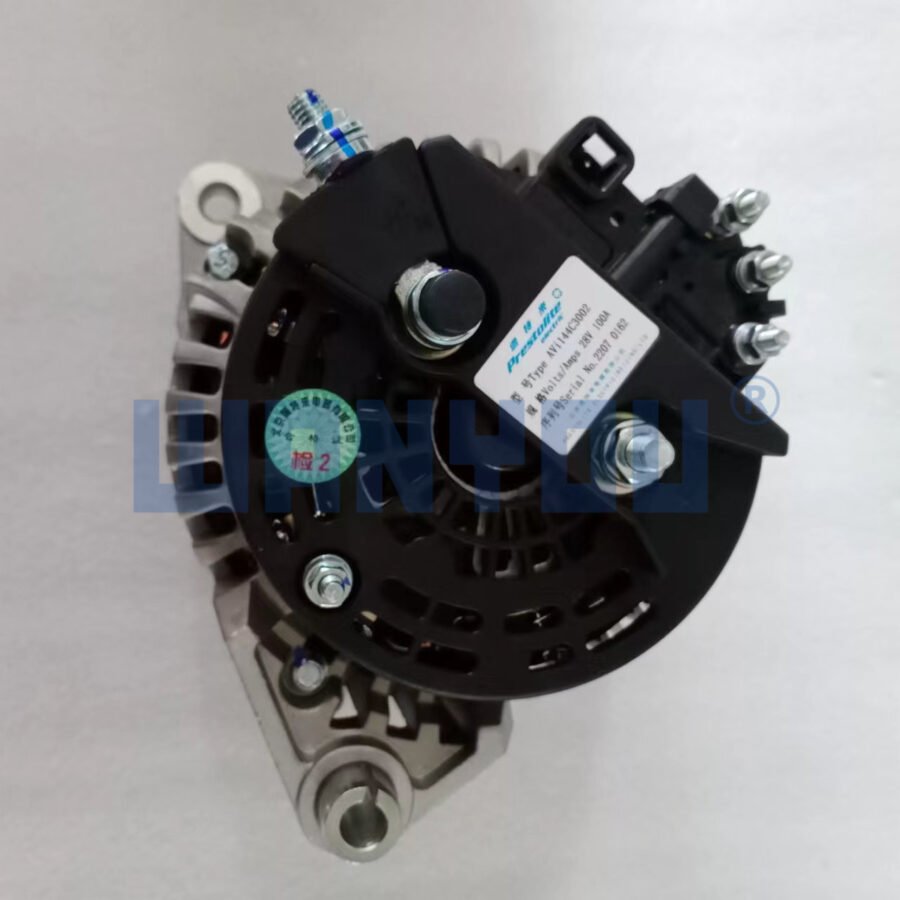 Excavator Alternator 4990546 For Cummins C4990546 AV144c3002 370100648 37NA701001 100A KAMAZ Alternator 301N22057Z - Image 3