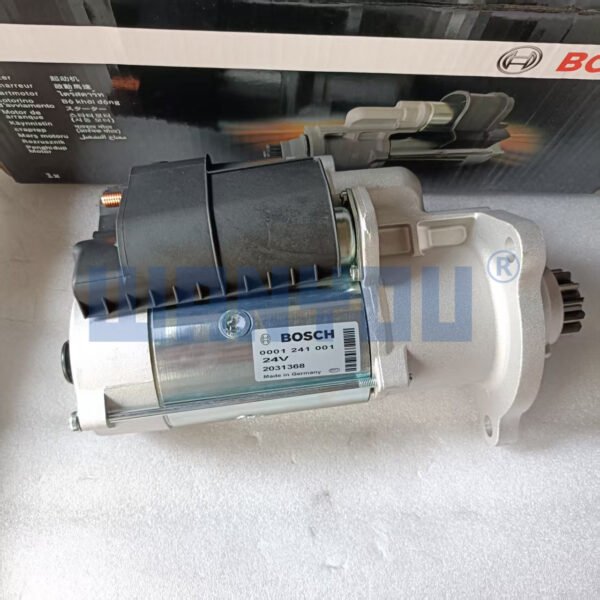 24V 12T Starter for Doosan Daewoo Excavator DX380 DC09 0001241001 DRT1480 Scania Engine Aftermarket Part