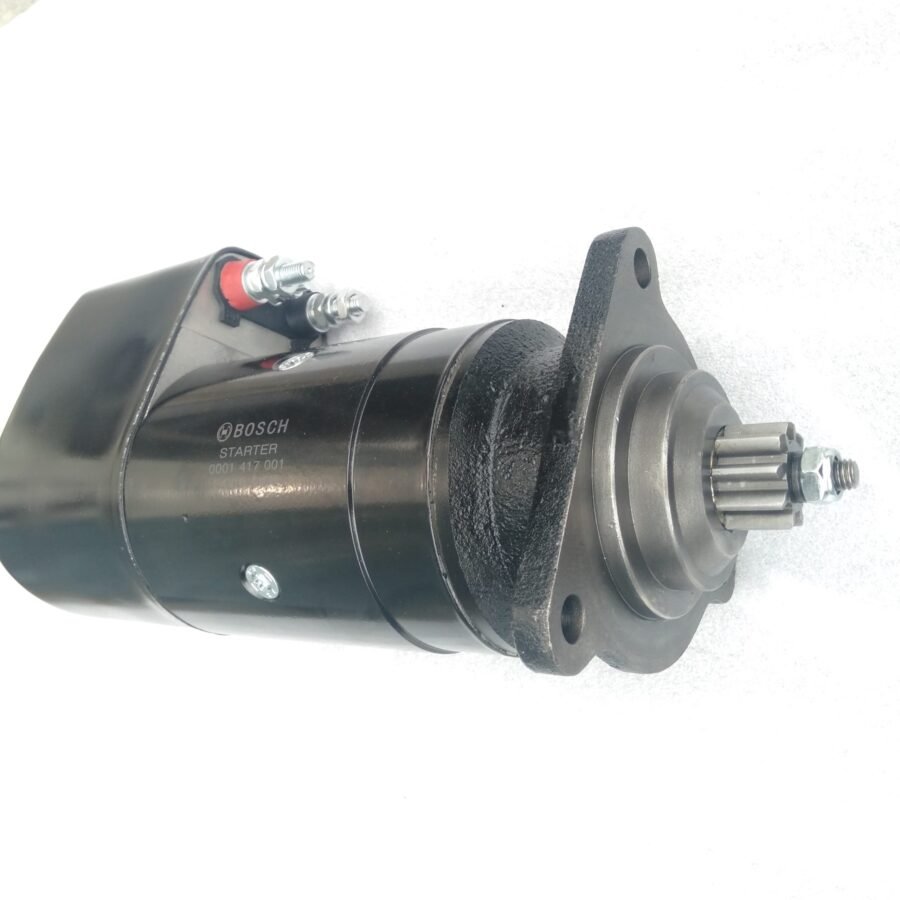 24V 9T Starter for Doosan Daewoo Excavator DH280-3 DH370 0001417001 0001417051 D2366 Aftermarket Part - Image 2