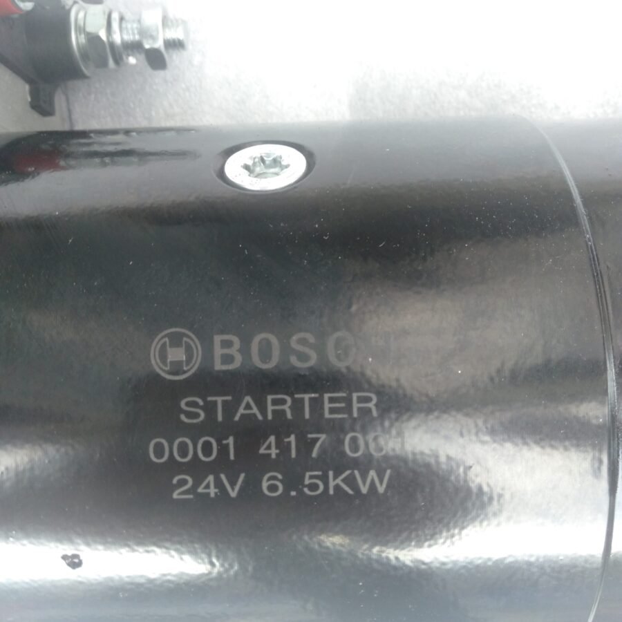 24V 9T Starter for Doosan Daewoo Excavator DH280-3 DH370 0001417001 0001417051 D2366 Aftermarket Part - Image 3
