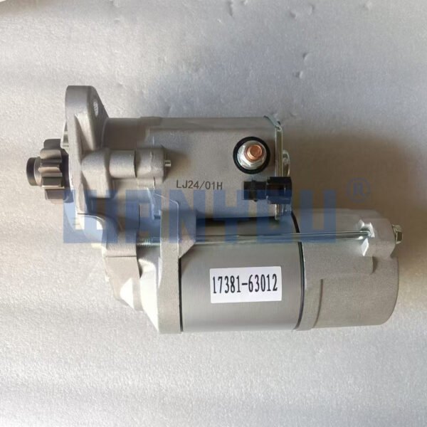 17121-63014 Excavator Starter Motor For Kubota Engine Diesel 1985-01 F2803 V2203