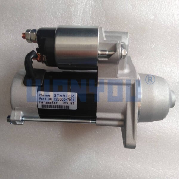 12V 1.0KW 9T Excavator Starter Kubota Motor 1685363010 1685363011 1685363012 1685363014 1G02363012 6798031150 6798031152