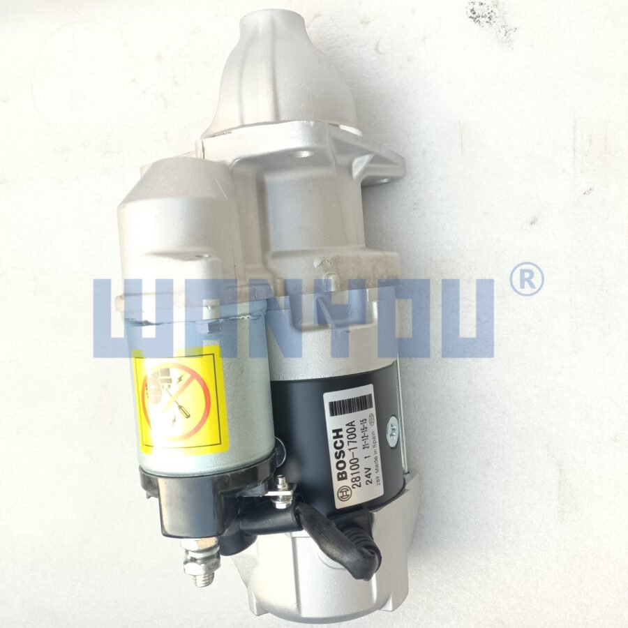 Starter Motor 28100-2040 03550-552-0330 for Hino Engine H07C H07D Hitachi Excavator EX100 - Image 5