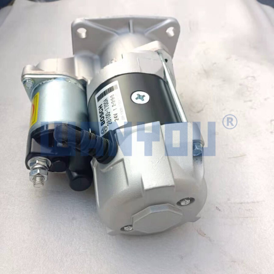 Starter Motor 28100-2040 03550-552-0330 for Hino Engine H07C H07D Hitachi Excavator EX100 - Image 2