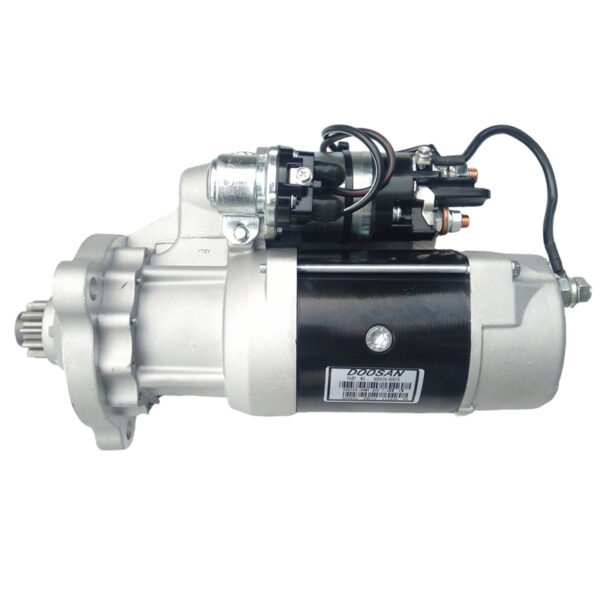 24V 11T Starter for Daewoo Doosan Excavator DH370-7 DH420-7 DE12T 65.26201-7074 Aftermarket Part
