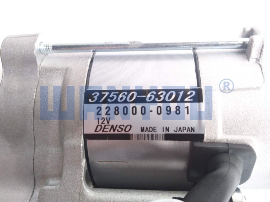 12V 9T 1.2KW Starter Motor kubota 228000-0980,228000-0981,9722809-098,37560-6301-0,37560-63010,37560-63011,37560-63012 - Image 3