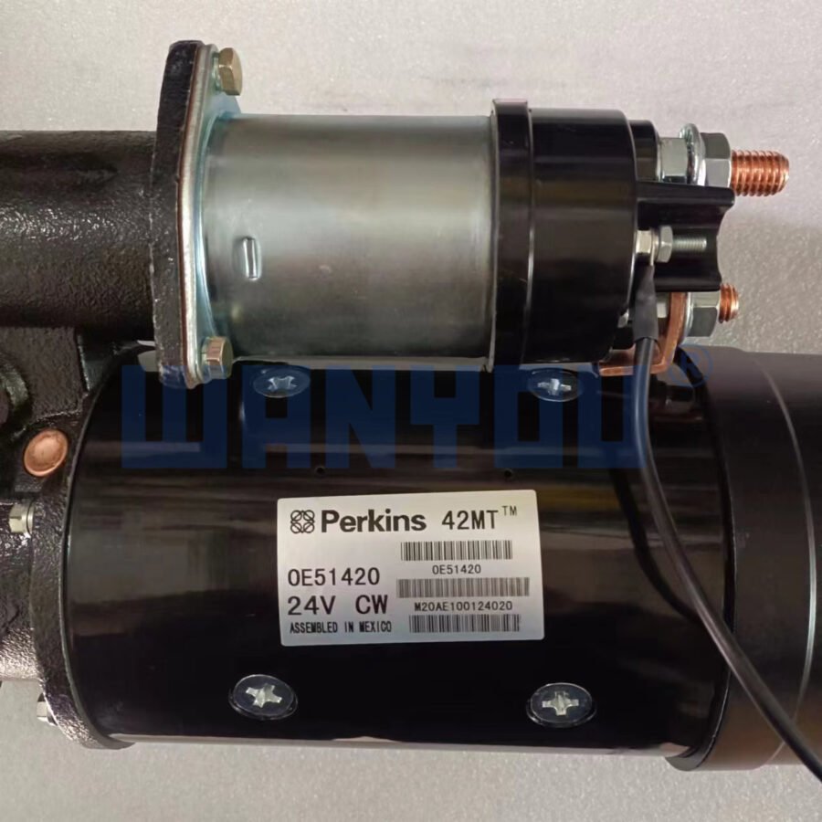 42MT series Perkins OE51420 starter 24V 8.3KW 12T - Image 3