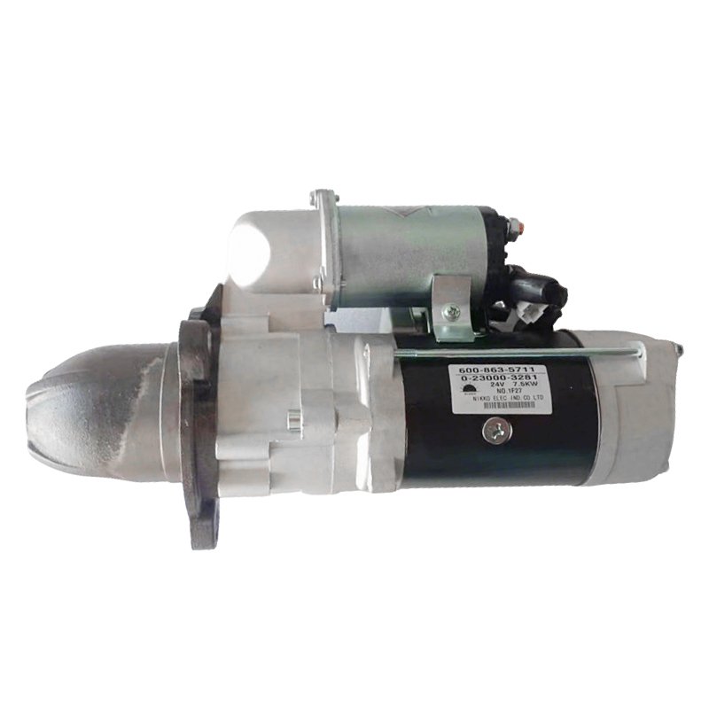 Komatsu PC300 6D114 starter 6008635711 6008635712 genuine JAL 0230003341 0230003345 diesel 24v 7.5kW starter