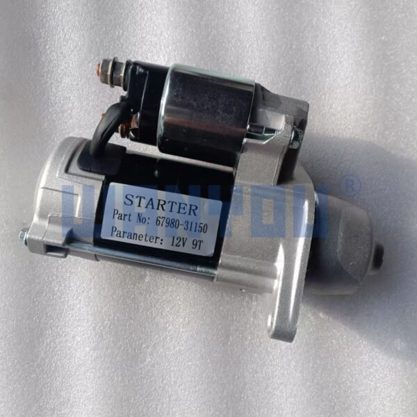 Kubota Tractor Mower Diesel 67980-31150 Starter, 12V 9T