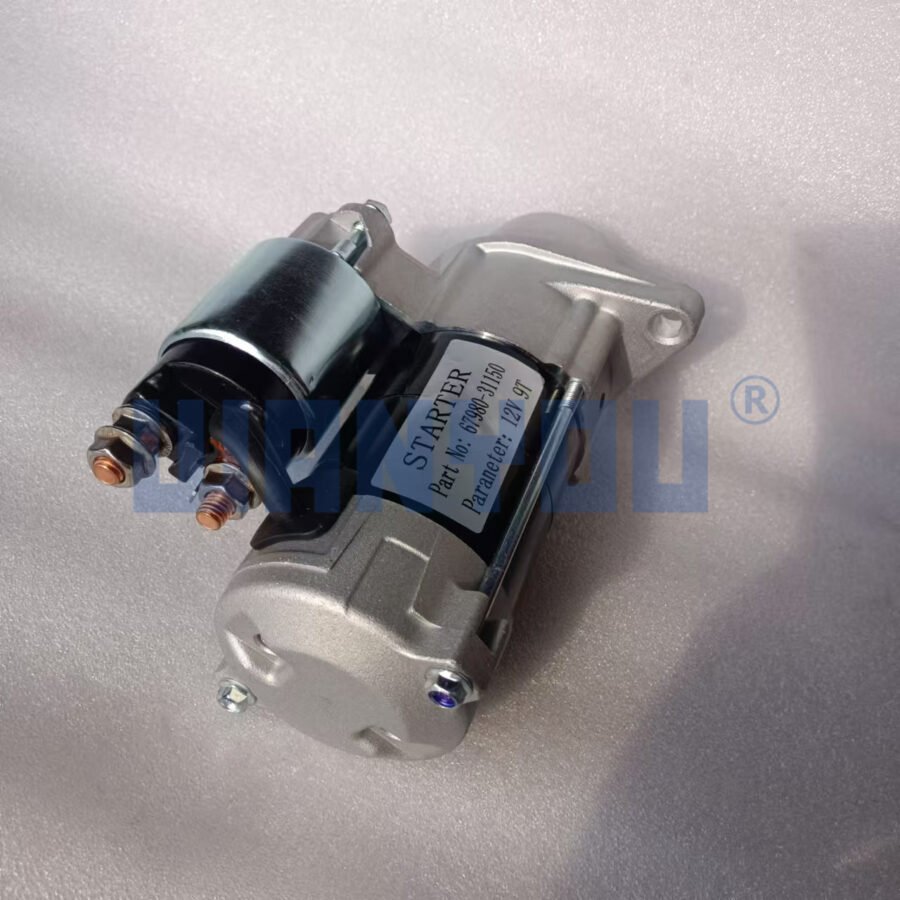Kubota Tractor Mower Diesel 67980-31150 Starter, 12V 9T - Image 4
