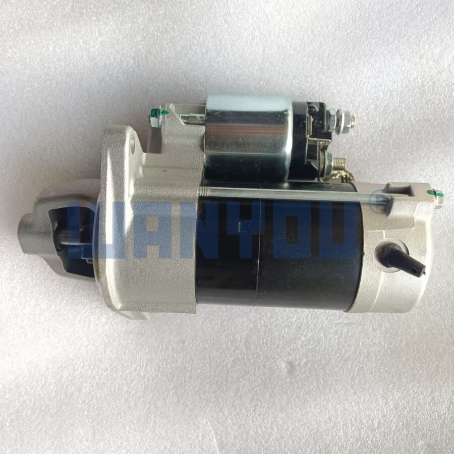 Mitsubishi Kubota tractor transplanter 67980-31151 starter, 12V/9T starter - Image 2