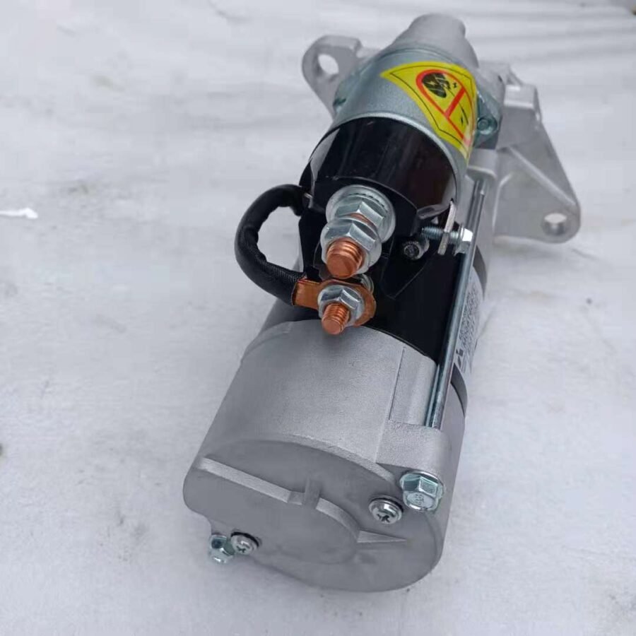 5.5KW Starter Motor Isuzu 6HK1 1811004261, 8943941511, 8943941512, 8976021691, 8980608540, 8981412061 For ZX330/XCMG 370 - Image 3
