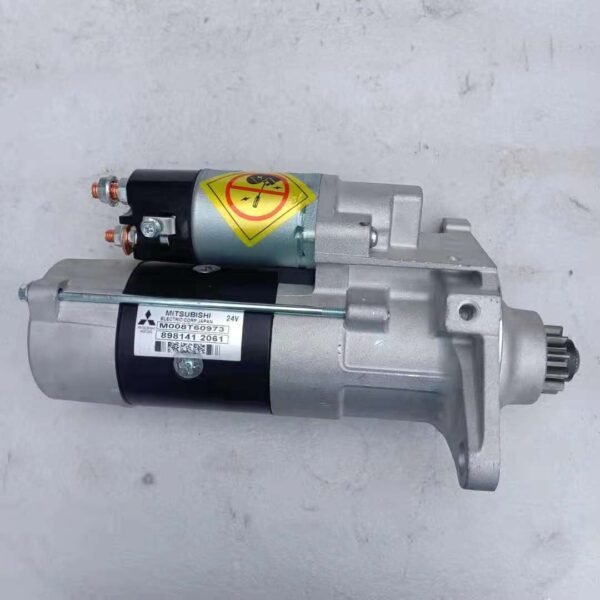 5.5KW Starter Motor Isuzu 6HK1 1811004261, 8943941511, 8943941512, 8976021691, 8980608540, 8981412061 For ZX330/XCMG 370