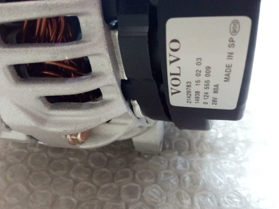 24V 80A Alternator D12D EC360B 0124555009 0124555017 0124555027 0124555028 0124555036 0124555038 - Image 5