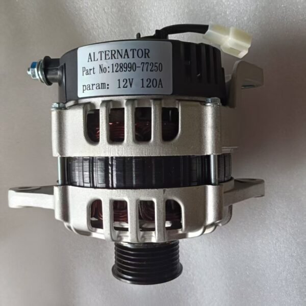 Supply Yanmar 128990-77250 electric starter motor, 12V 120A