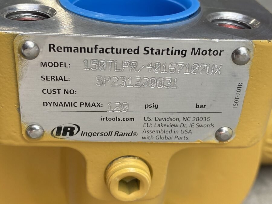 Suitable for EMD 150TLPR 40167107 Ingersoll Rand air starter motor - Image 7
