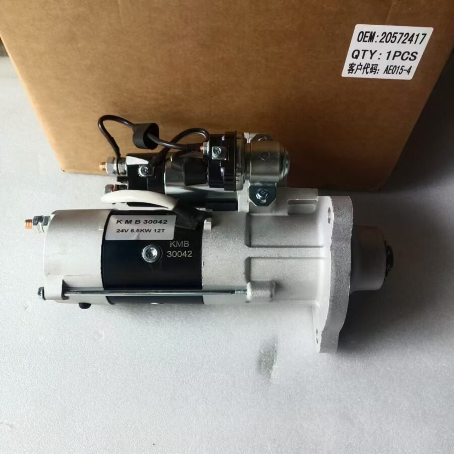 24V 12T 5.5KW STARTER MOTOR 0571966,0001261049, 0986025450, 0986025460, F042001199, F042001203,113830,114872,MS761 20572417 - Image 3