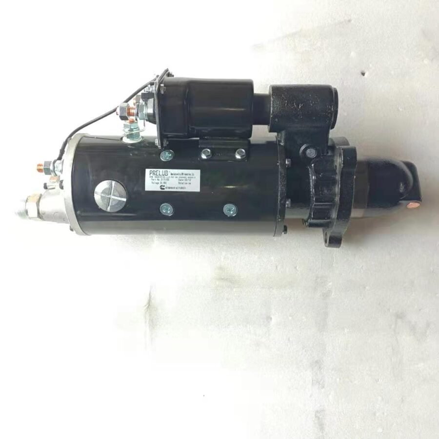 Imported excavator pre-lubrication device 3171100 with lubricating oil pump starter 162348714032 motor New 3171100 Cummins PreLub 24V - Image 3