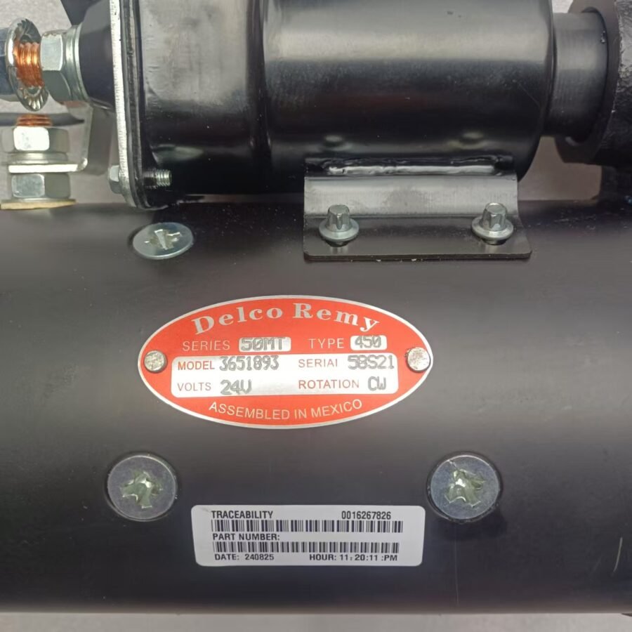 Supply DelcoRemy50MT starter matching K38 imported Cummins 3651893 starter - Image 5