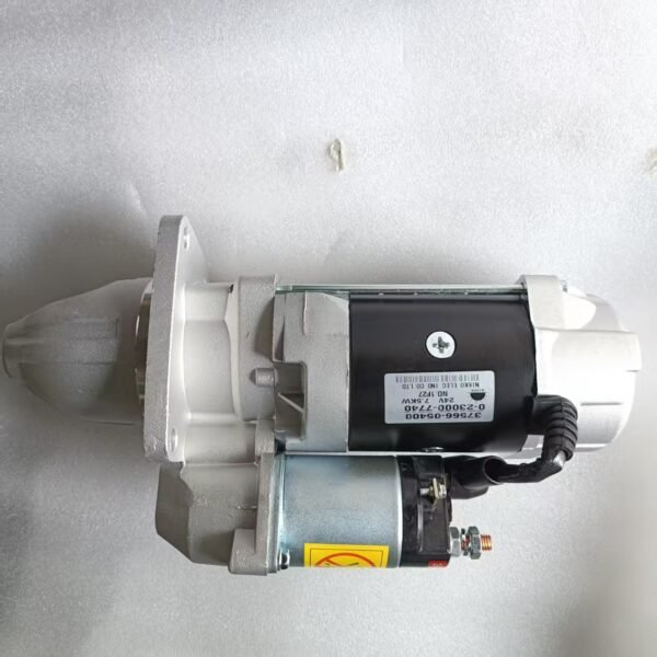 Supply Nisshin 37566-05400 0-23000-7740 starter motor 24V 7.5KW