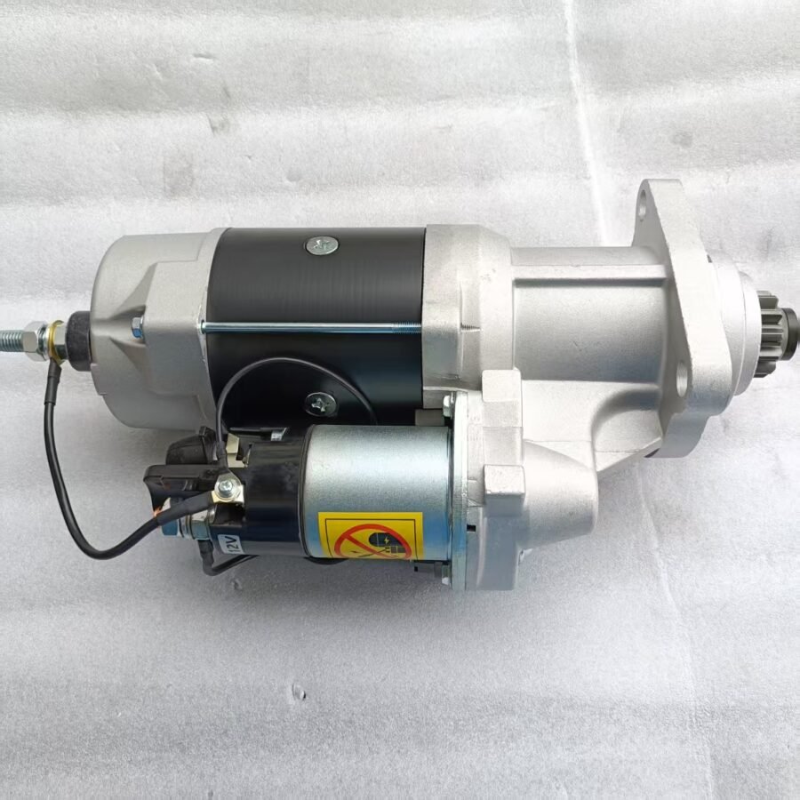 12V Mitsubishi Excavator Starter Motor 3603864 3603864RX 3910645 5284100 554560 20796845 21428341 21493891 0R5218 6881N - Image 3