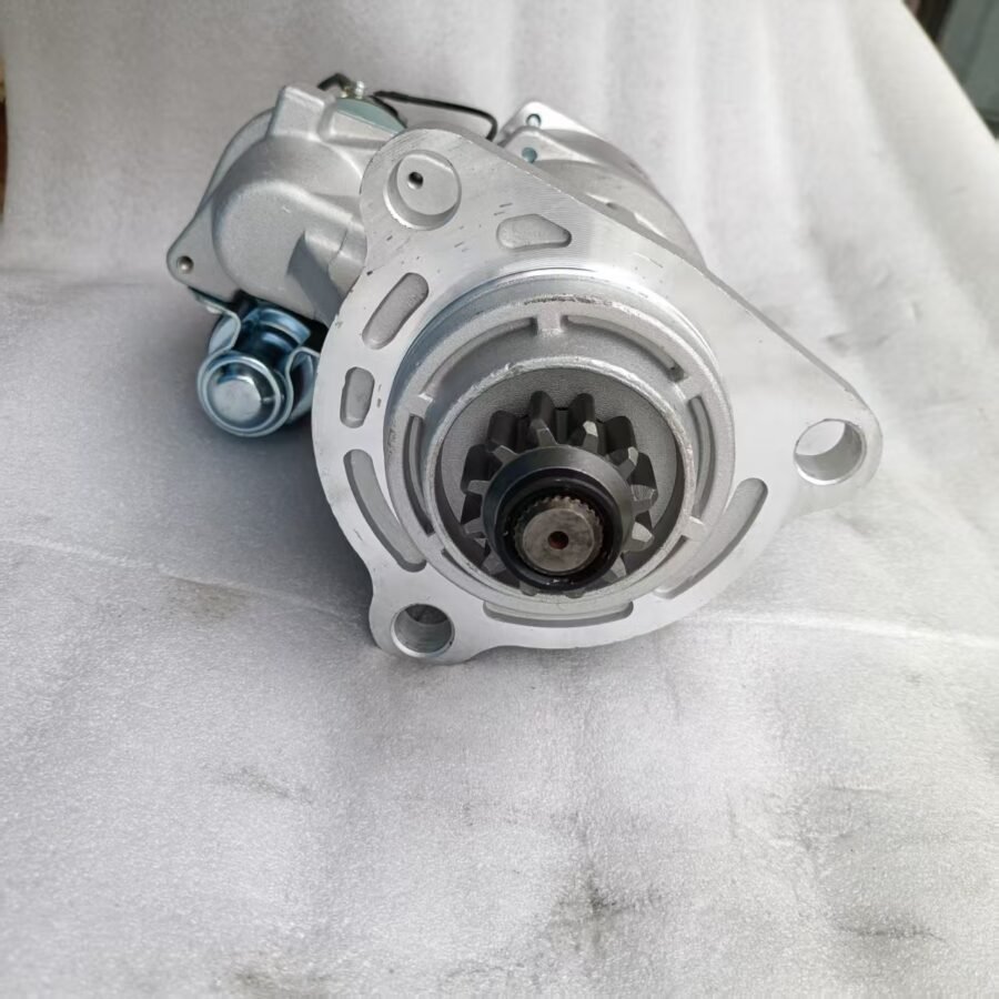 12V Mitsubishi Excavator Starter Motor 3603864 3603864RX 3910645 5284100 554560 20796845 21428341 21493891 0R5218 6881N - Image 4