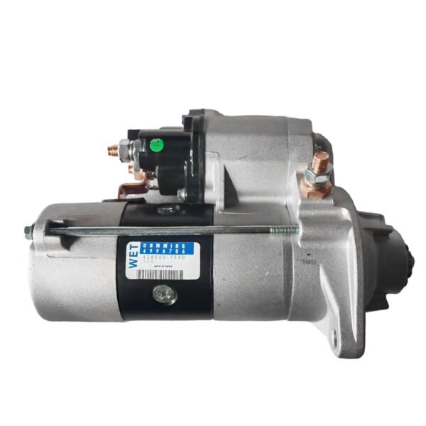24V 10T CW 4996707 428000-7100 Excavator Starter Motor Cummins QSB6.7 Hyundai R275-9 4996707(XKDE-02615)