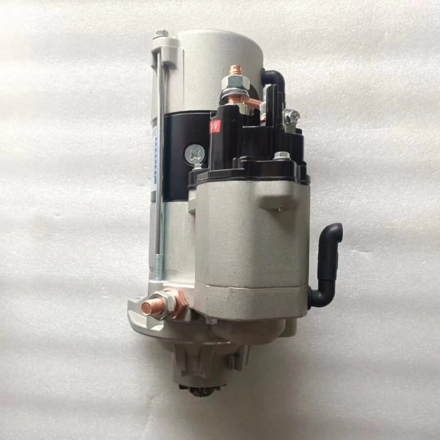 24V 10T CW 4996707 428000-7100 Excavator Starter Motor Cummins QSB6.7 Hyundai R275-9 4996707(XKDE-02615) - Image 2