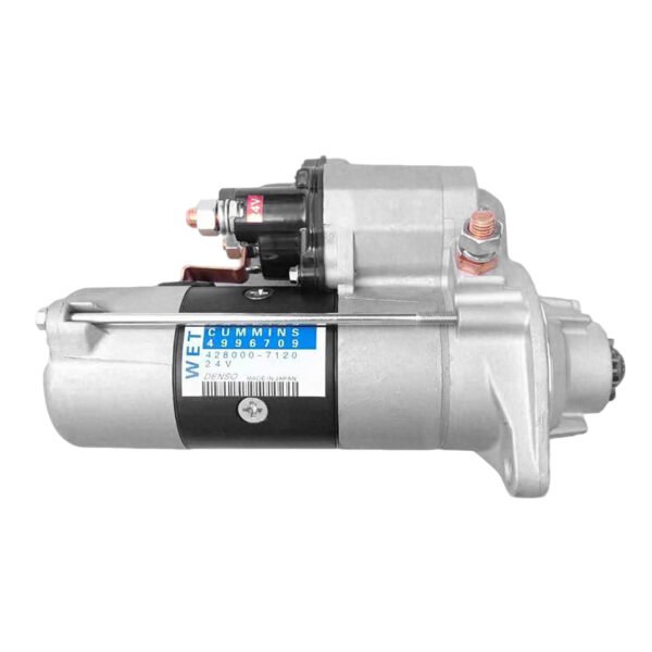 Xugong 215D Hyundai 220-9 Liugong 933E Cummins QSB6.7 starter motor starter 24V 10 teeth 4996709