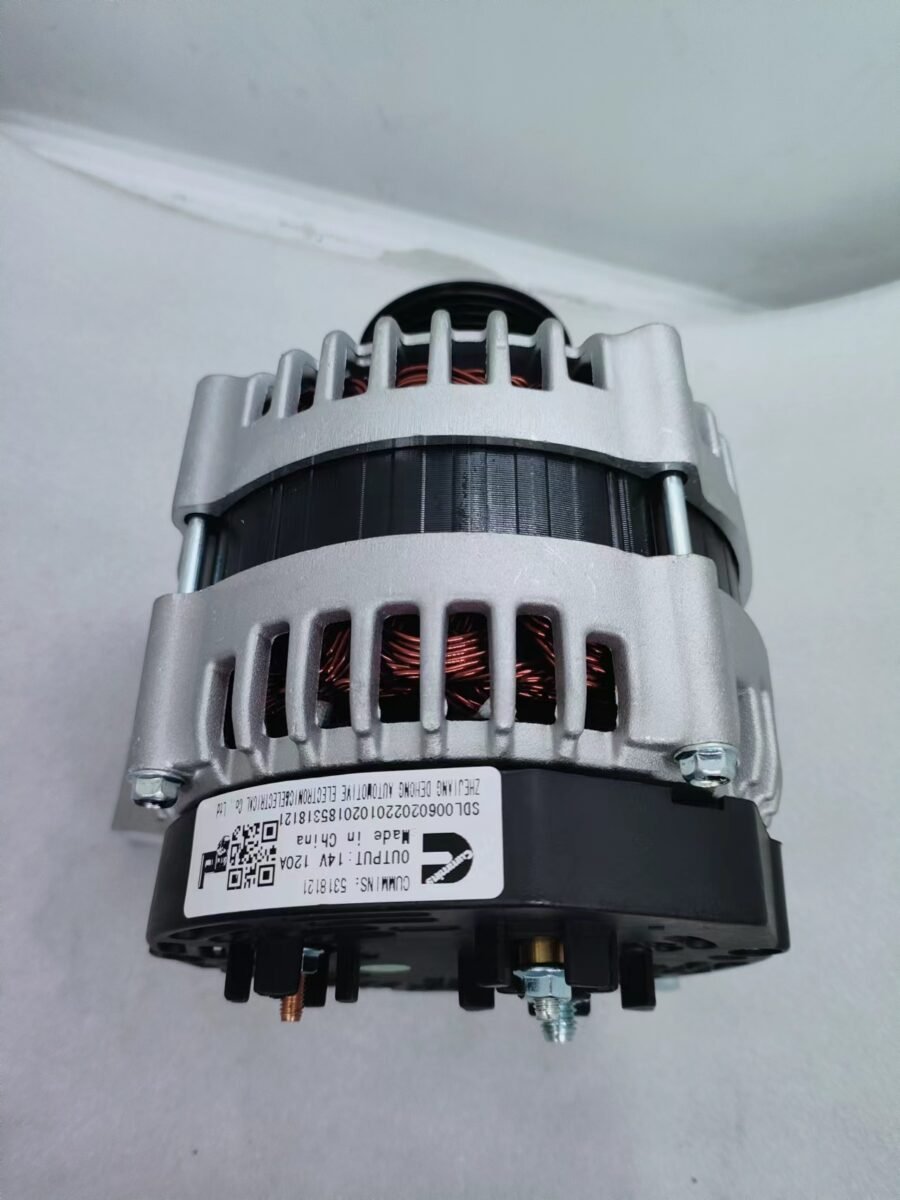 14V 120A Alternator By Part Numbers 5272666,C5272666,5318121,C5318121,5272600,JFZ1120-1,5318117F,5272634 for Cummins - Image 2